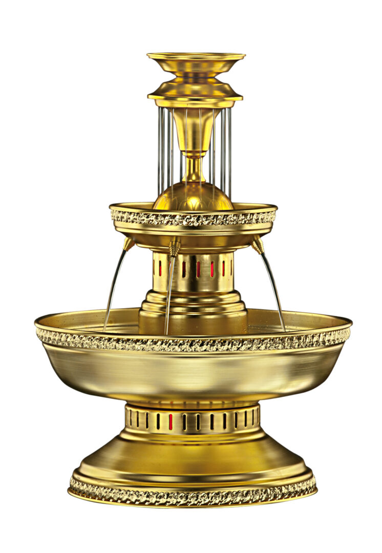 Prince, A Golden Banquet Collection with Lights in the Column and Base