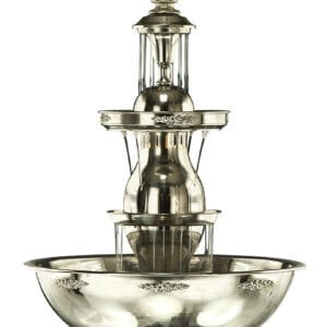 Aristocrat King Starlight, Contemporary Hand Crafted Stainless Steel Fountain