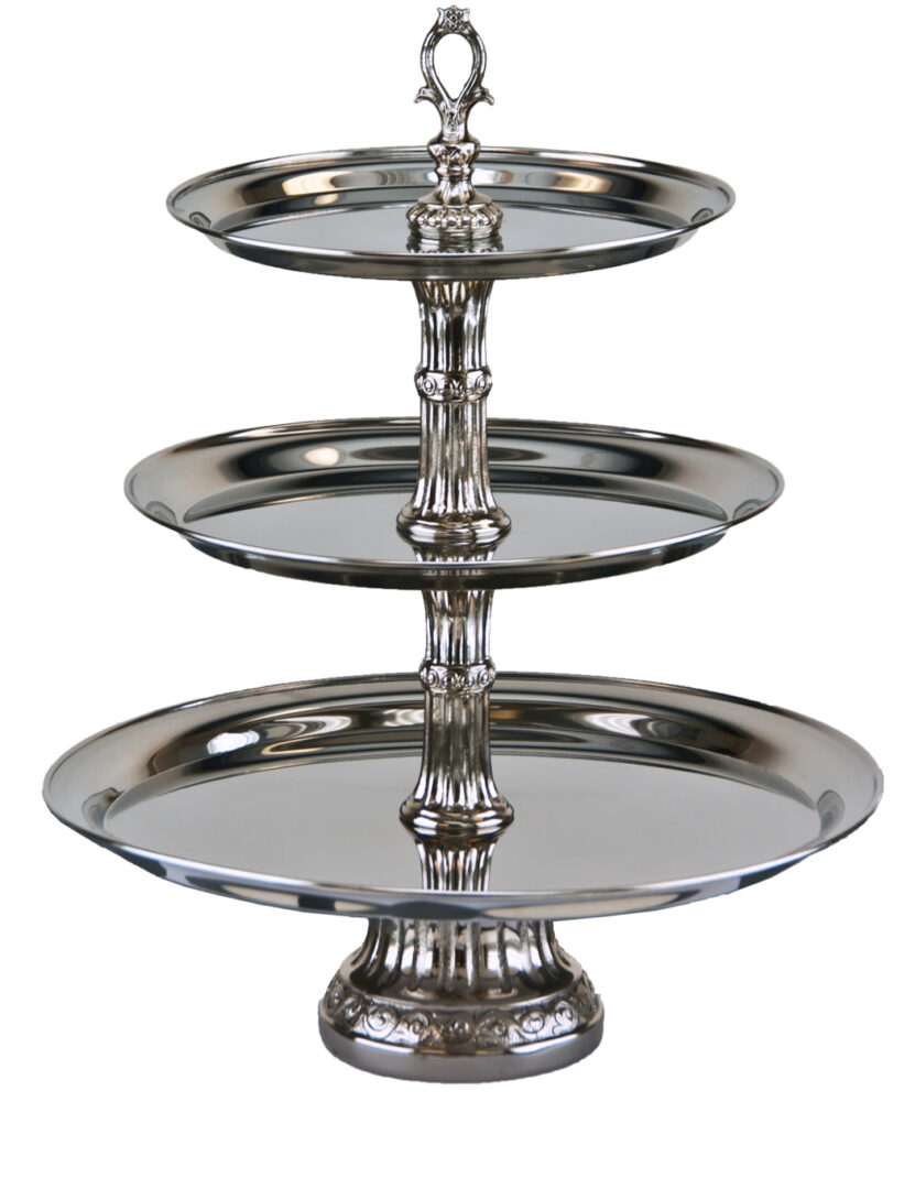 Penelope Tiered Tray Stand, Made in the USA