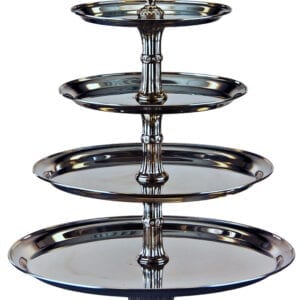 Artemis with Column Finish in Brass Plated Gold and Nickel Plated Silver Options