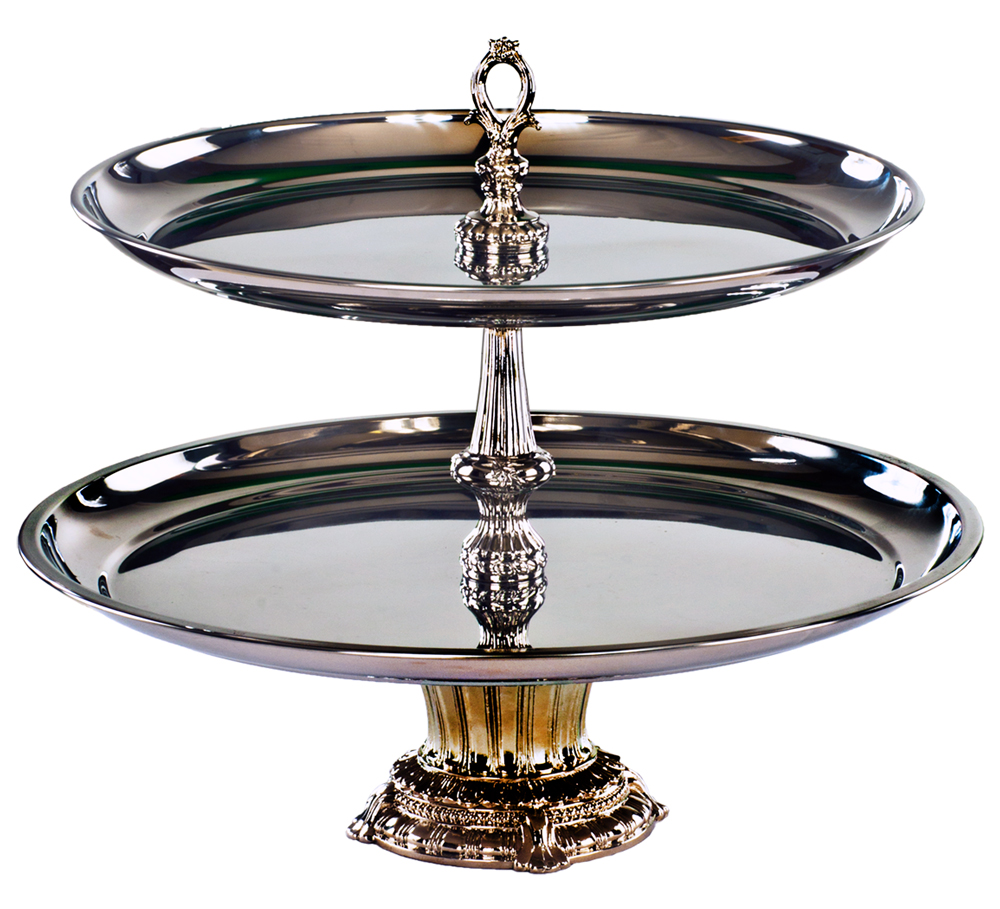 Electra Tiered Tray Stand in Venetian Collection