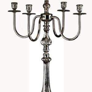 Athens Candle top Candelabra with Heavy Cast Components
