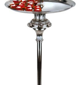 Liberty Stand Calypso Three Tiered Tray Nickel Plated Silver