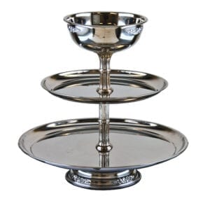 Carnation Tiered Tray, Made in the USA