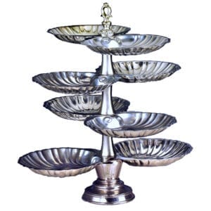Jupiter Tiered Tray Station in Neptune Collection