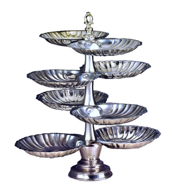 Jupiter Tiered Tray Station in Neptune Collection
